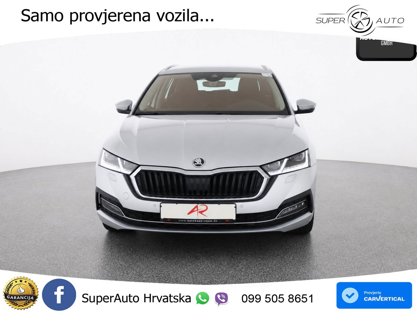 Škoda Octavia Combi 2.0 TDI (150 KS) DSG LED+GR SJED+ACC