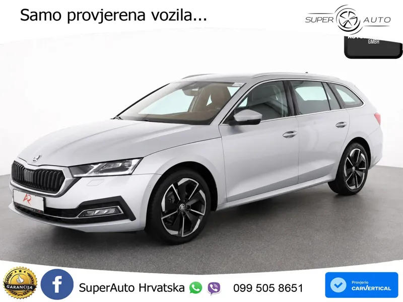 Škoda Octavia Combi 2.0 TDI (150 KS) DSG LED+GR SJED+ACC