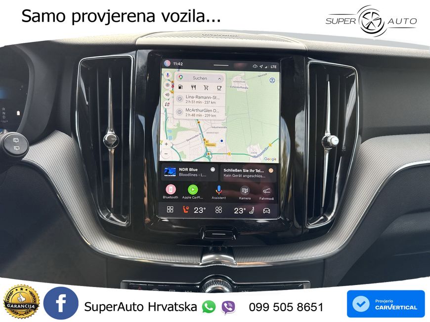 Volvo XC60 B5 Benzin AWD Geartronic LED+GR SJED+ACC