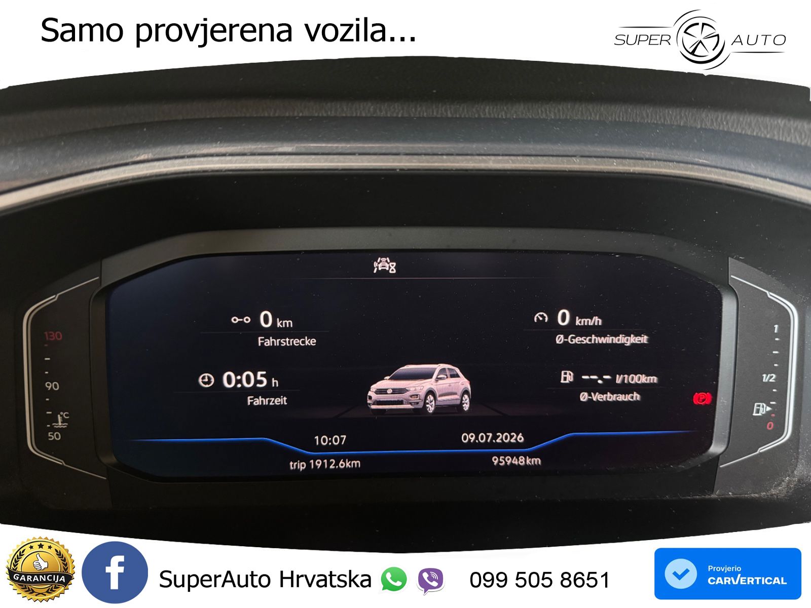 Volkswagen T-Roc I 2.0 TDI (150 KS) DSG LED+GR SJED+ACC