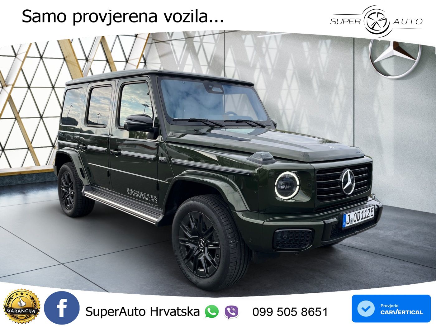 Mercedes G 580 EQ Long 116 kWh (587 KS) 4MATIC AMG LED+GR SJED+ACC
