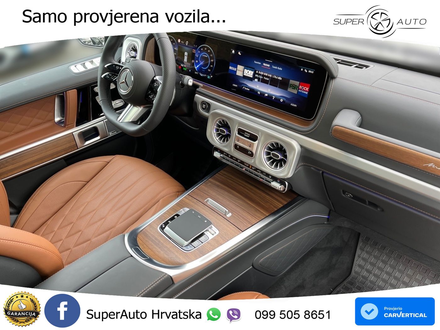 Mercedes G 580 EQ Long 116 kWh (587 KS) 4MATIC AMG LED+GR SJED+ACC