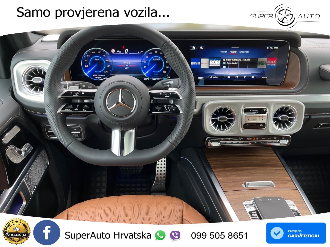 Mercedes G 580 EQ Long 116 kWh (587 KS) 4MATIC AMG LED+GR SJED+ACC