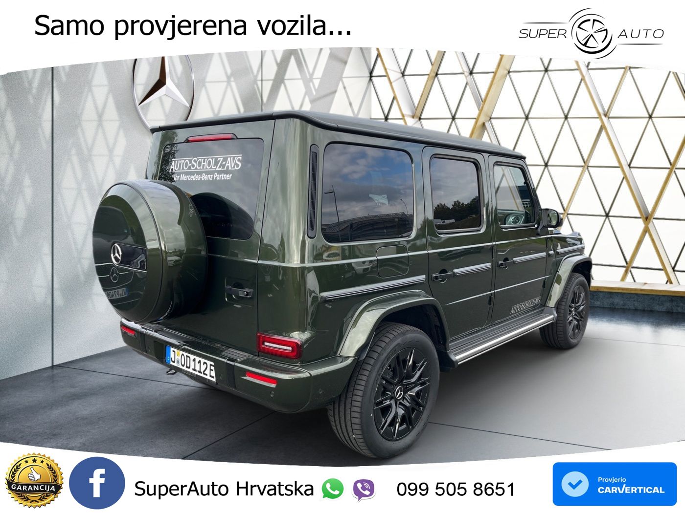 Mercedes G 580 EQ Long 116 kWh (587 KS) 4MATIC AMG LED+GR SJED+ACC