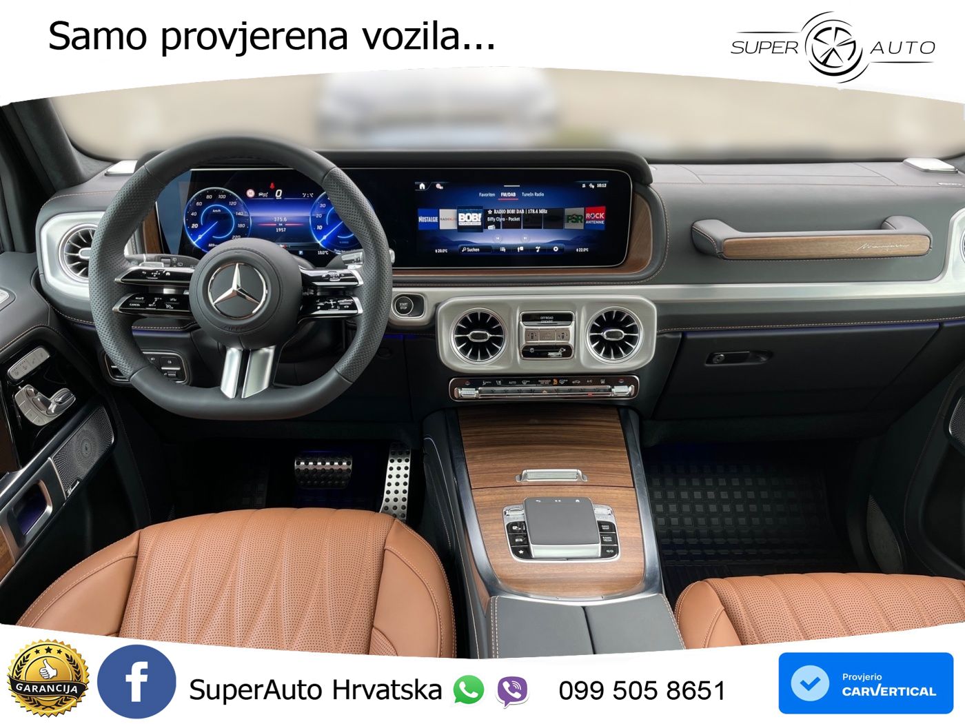 Mercedes G 580 EQ Long 116 kWh (587 KS) 4MATIC AMG LED+GR SJED+ACC