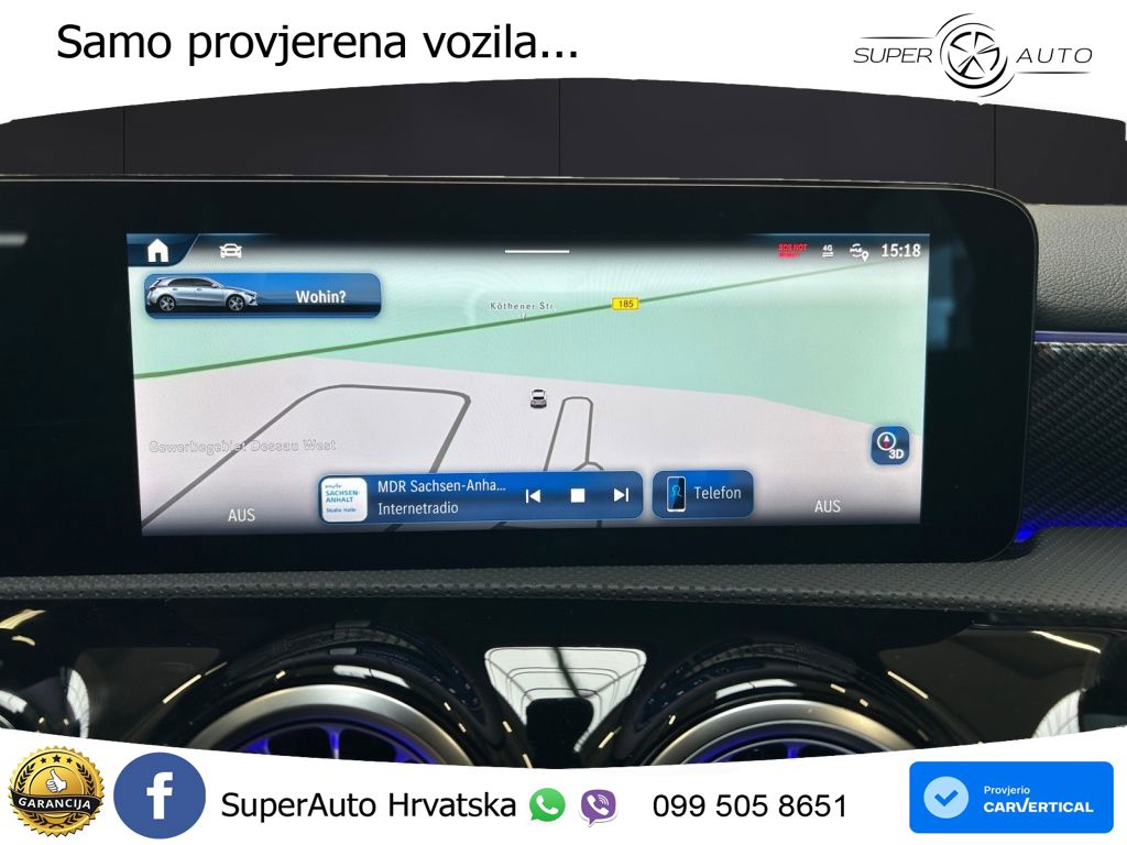 Mercedes-Benz A 200 7G-DCT LED+GR SJED+ACC