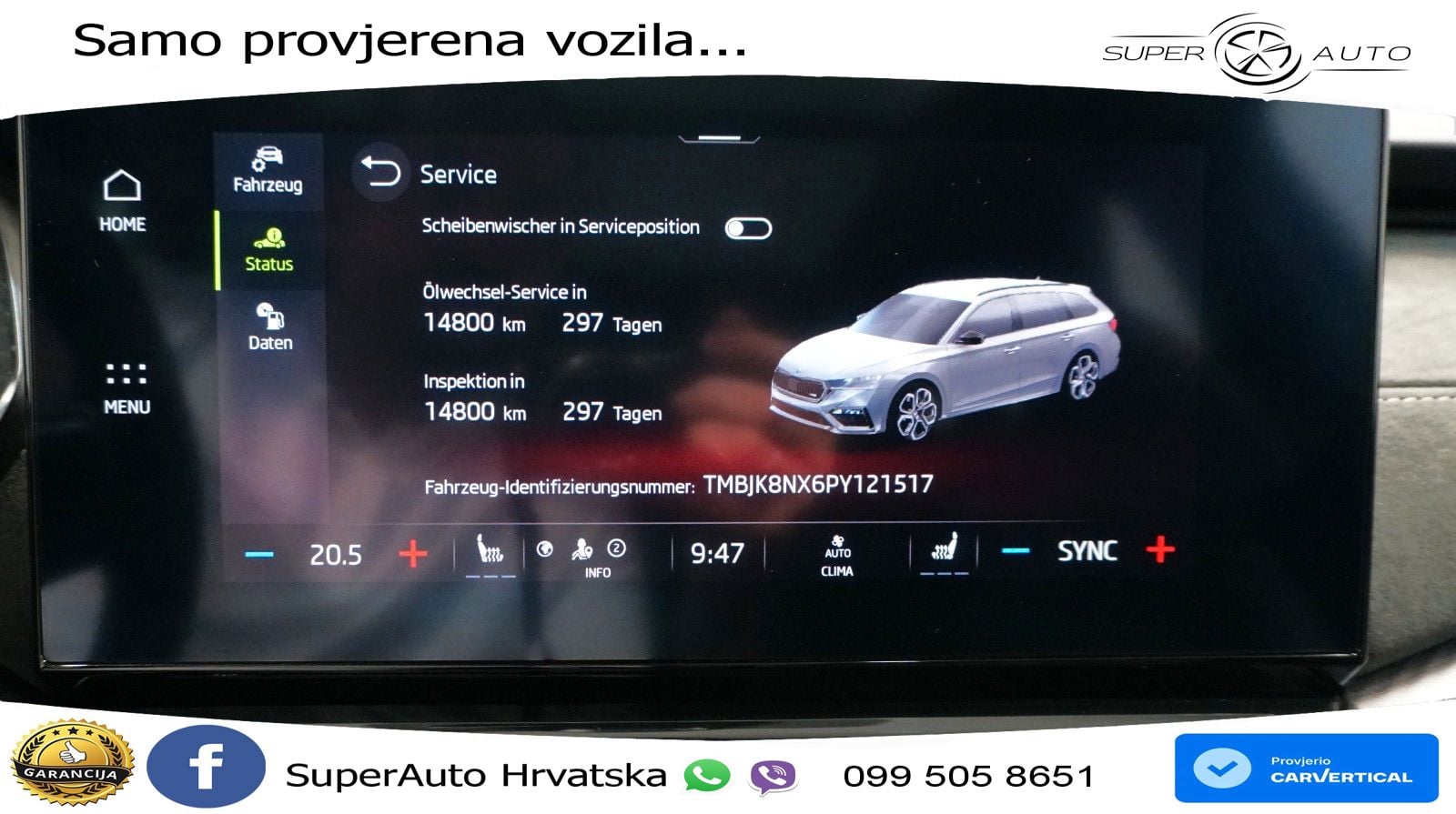 Škoda Octavia Combi RS 2.0 TDI (200 KS) DSG
