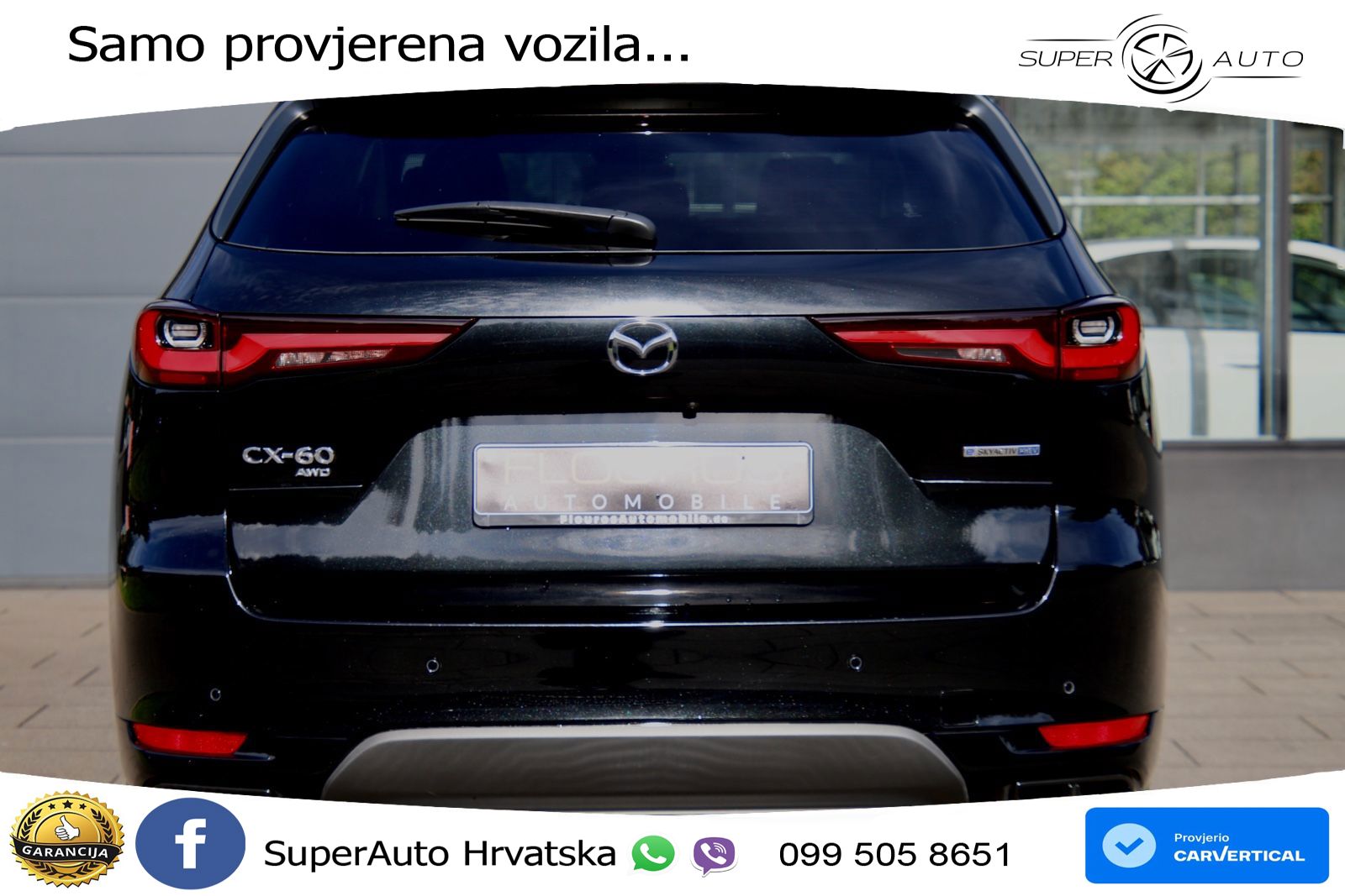 Mazda CX-60 2.5 e-Skyactiv (328 KS) AWD Automatic LED+GR SJED+ACC