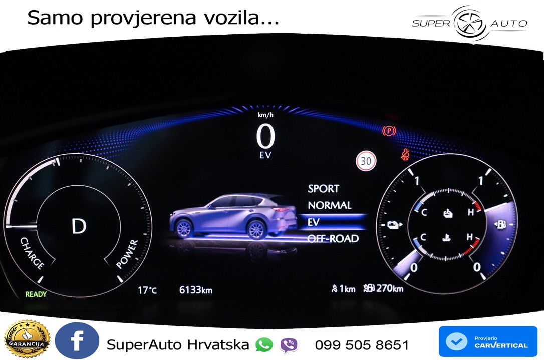 Mazda CX-60 2.5 e-Skyactiv (328 KS) AWD Automatic LED+GR SJED+ACC