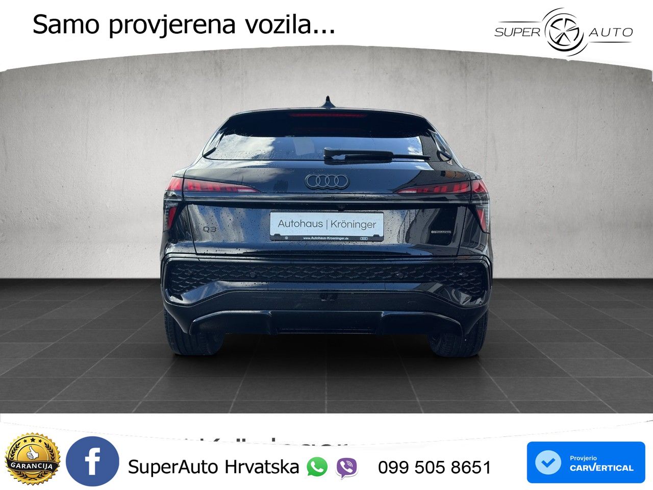 Audi Q3 III Sportback 2.0 TFSI (204 KS) quattro S tronic S line LED+GR SJED+ACC