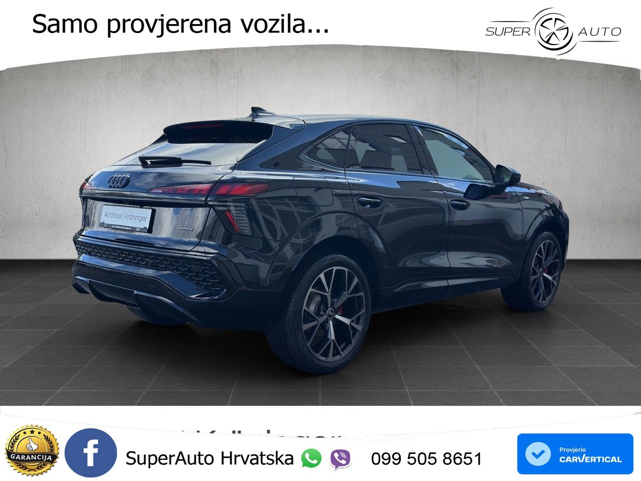 Audi Q3 III Sportback 2.0 TFSI (204 KS) quattro S tronic S line LED+GR SJED+ACC