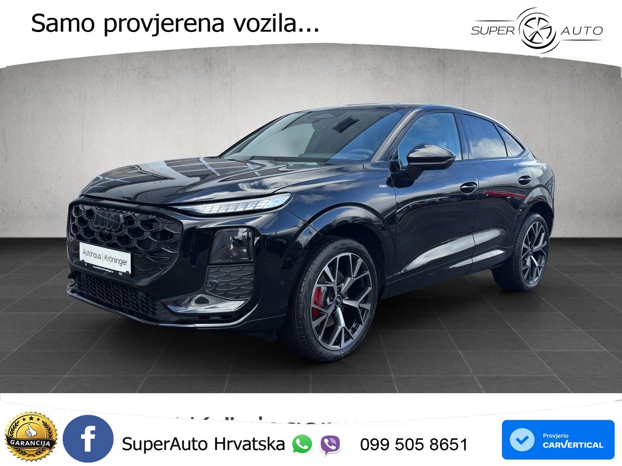 Audi Q3 III Sportback 2.0 TFSI (204 KS) quattro S tronic S line LED+GR SJED+ACC