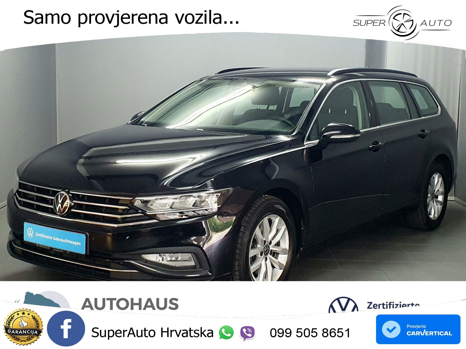 Volkswagen Passat Variant 2.0 TDI (150 KS) DSG Business LED+GR SJED+ACC