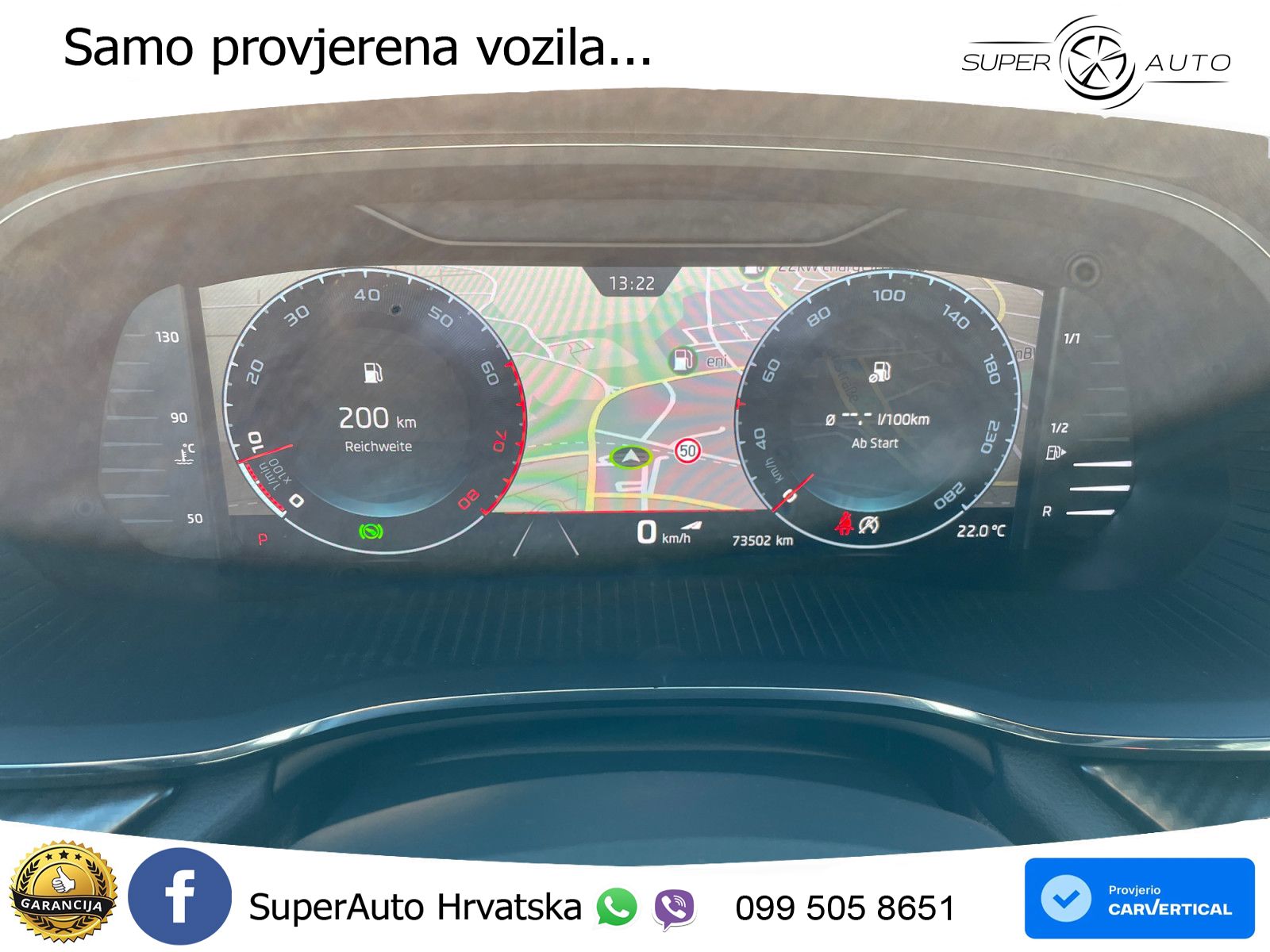 Škoda Octavia Combi RS 2.0 TSI (245 KS) DSG LED+GR SJED+ACC