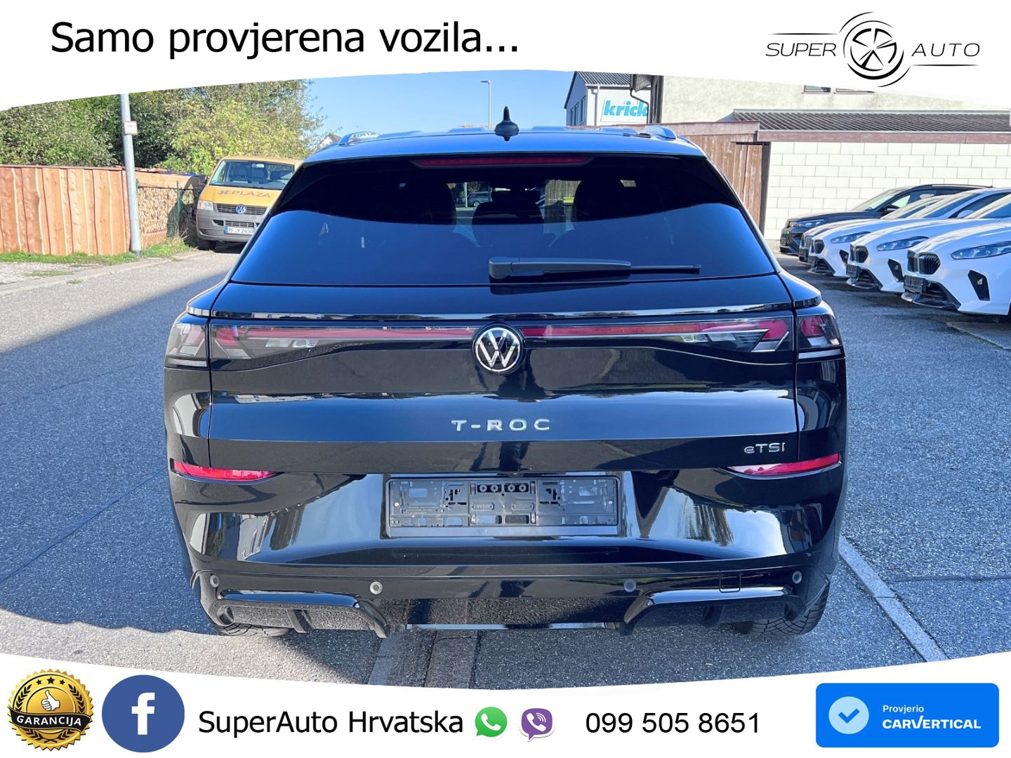 Volkswagen T-Roc 1.5 eTSI (150 KS)  DSG R-Line LED+GR SJED+ACC