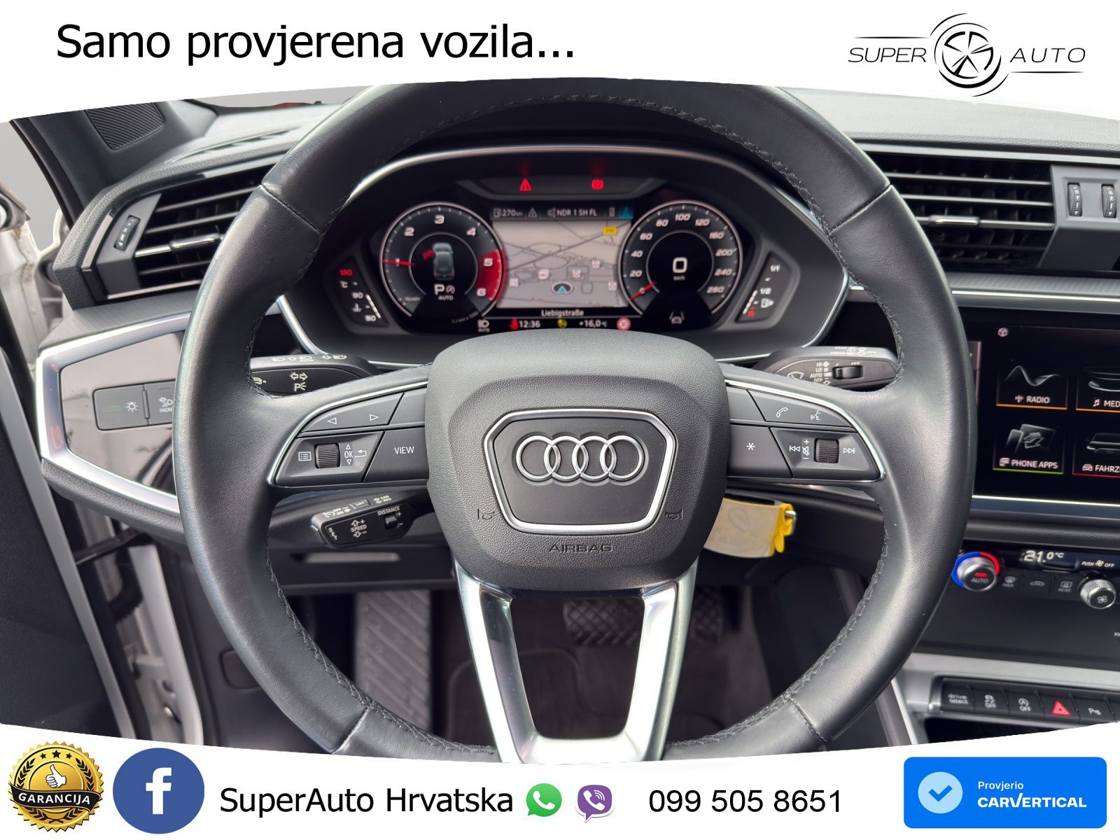 Audi Q3 40 TDI (200 KS) quattro S tronic advanced LED+GR SJED+ACC