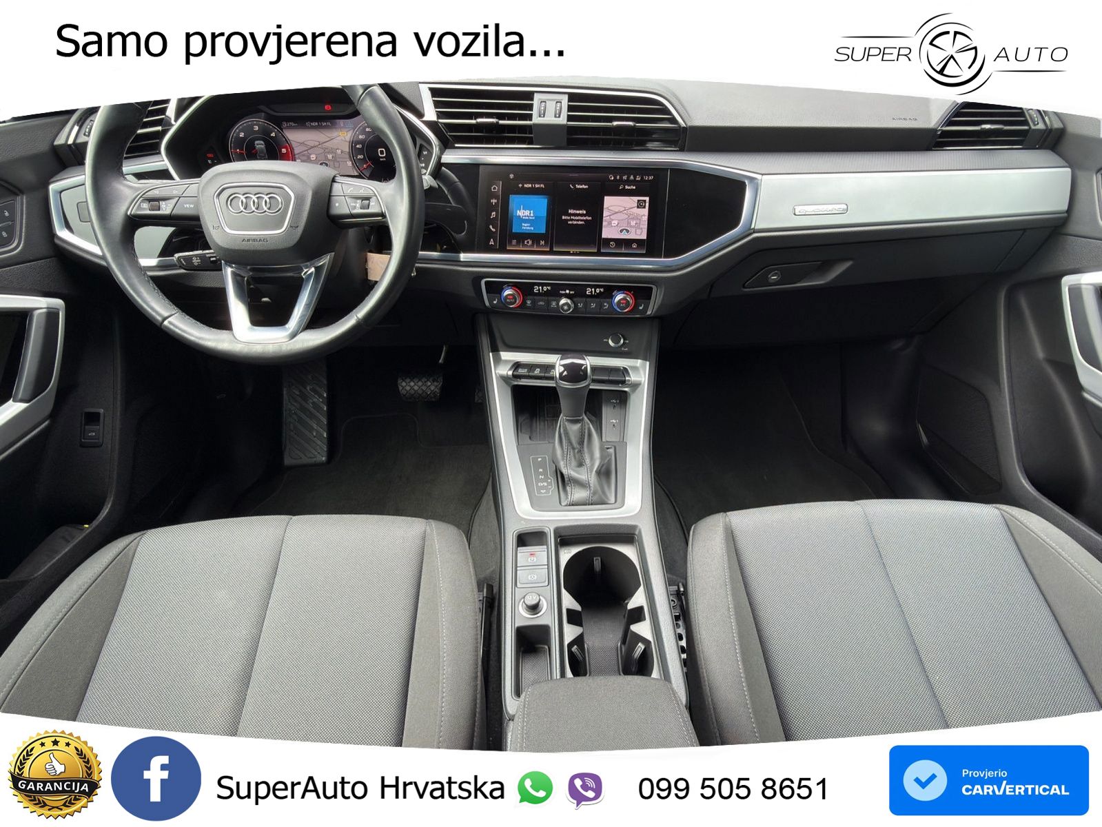 Audi Q3 40 TDI (200 KS) quattro S tronic advanced LED+GR SJED+ACC