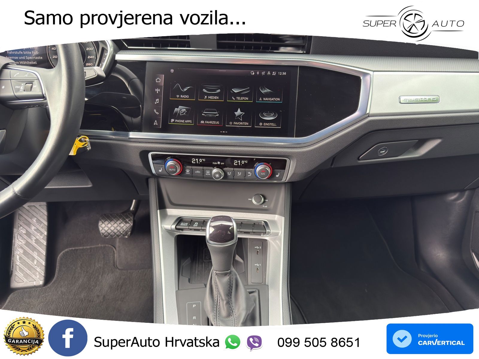 Audi Q3 40 TDI (200 KS) quattro S tronic advanced LED+GR SJED+ACC