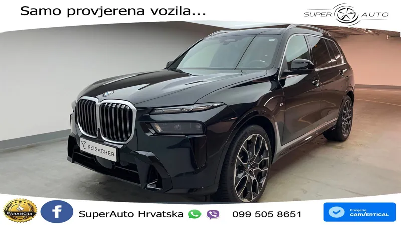 BMW X7 40d (352 KS) xDrive Steptronic M Sport LED+GR SJED+ACC
