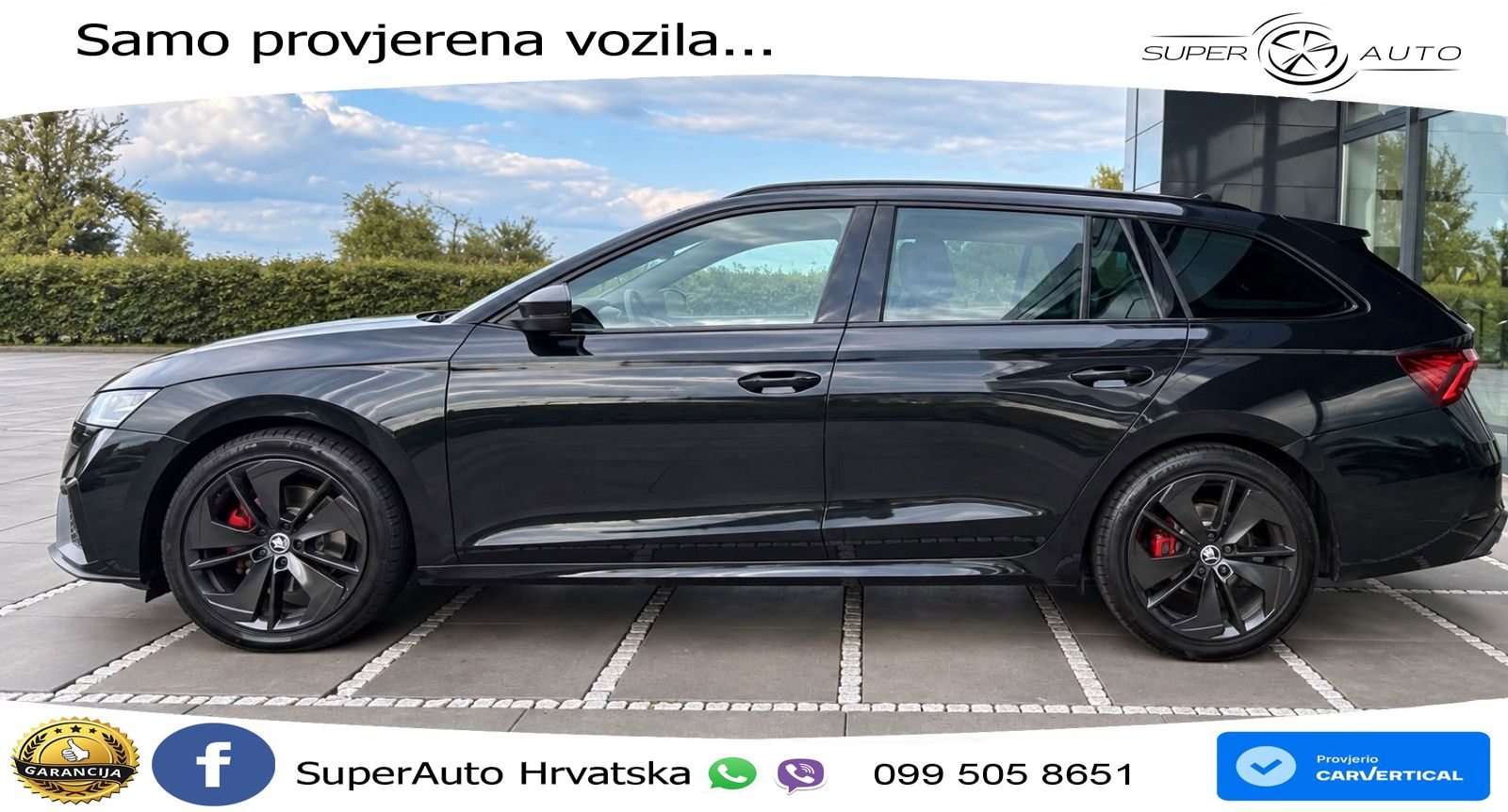 Škoda Octavia Combi RS 2.0 TDI (200 KS) DSG LED+GR SJED+ACC