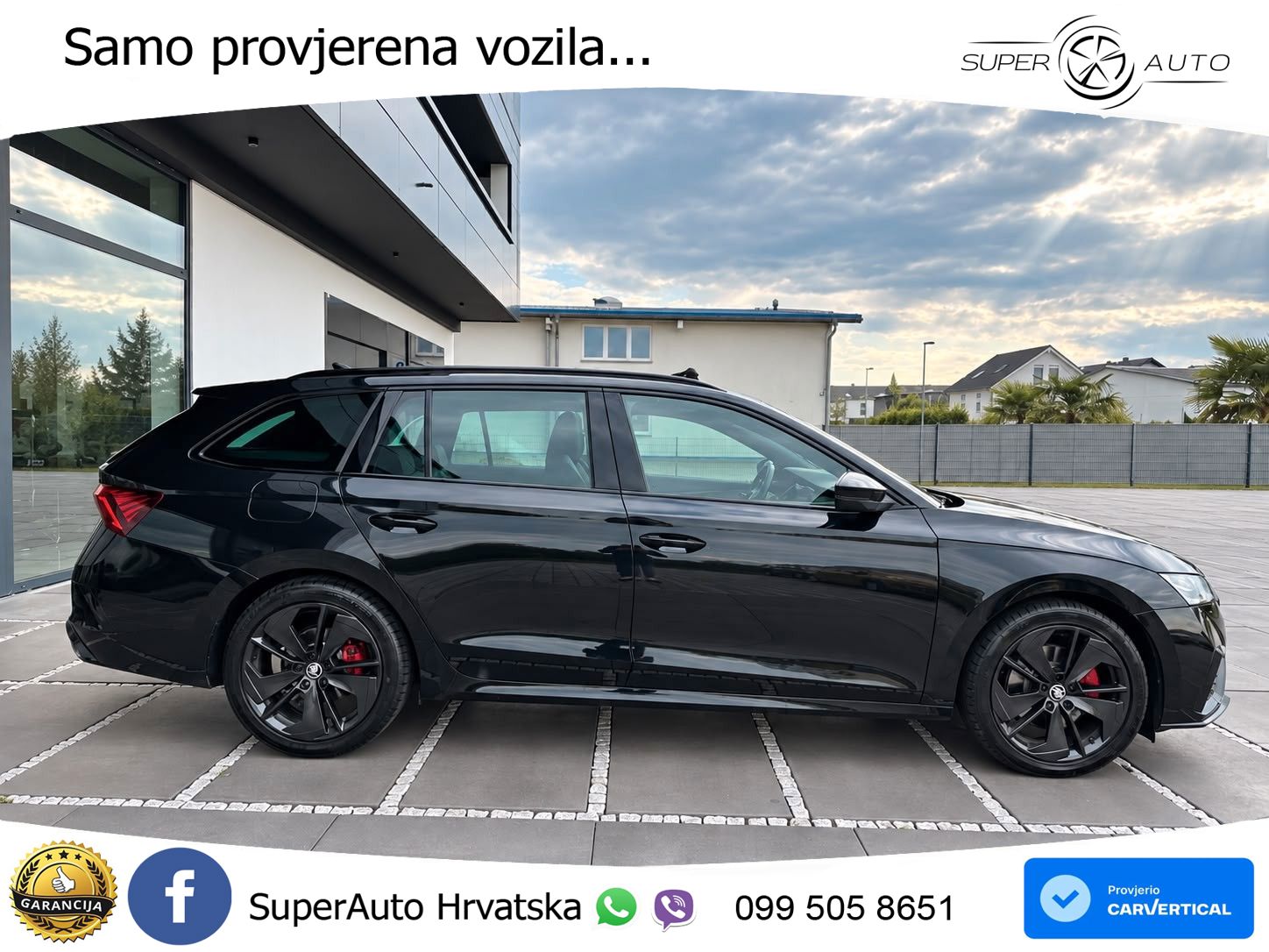 Škoda Octavia Combi RS 2.0 TDI (200 KS) DSG LED+GR SJED+ACC