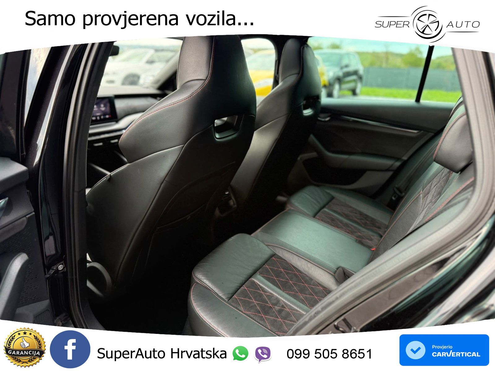 Škoda Octavia Combi RS 2.0 TDI (200 KS) DSG LED+GR SJED+ACC