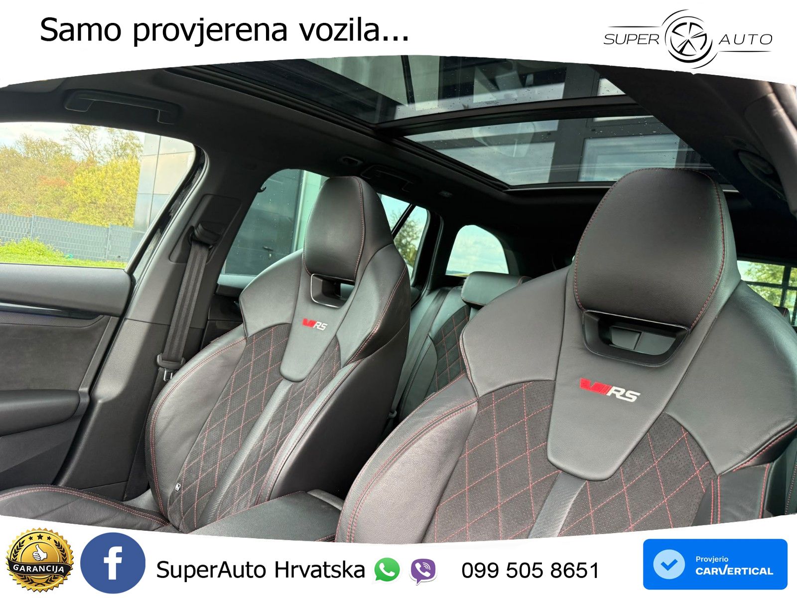 Škoda Octavia Combi RS 2.0 TDI (200 KS) DSG LED+GR SJED+ACC