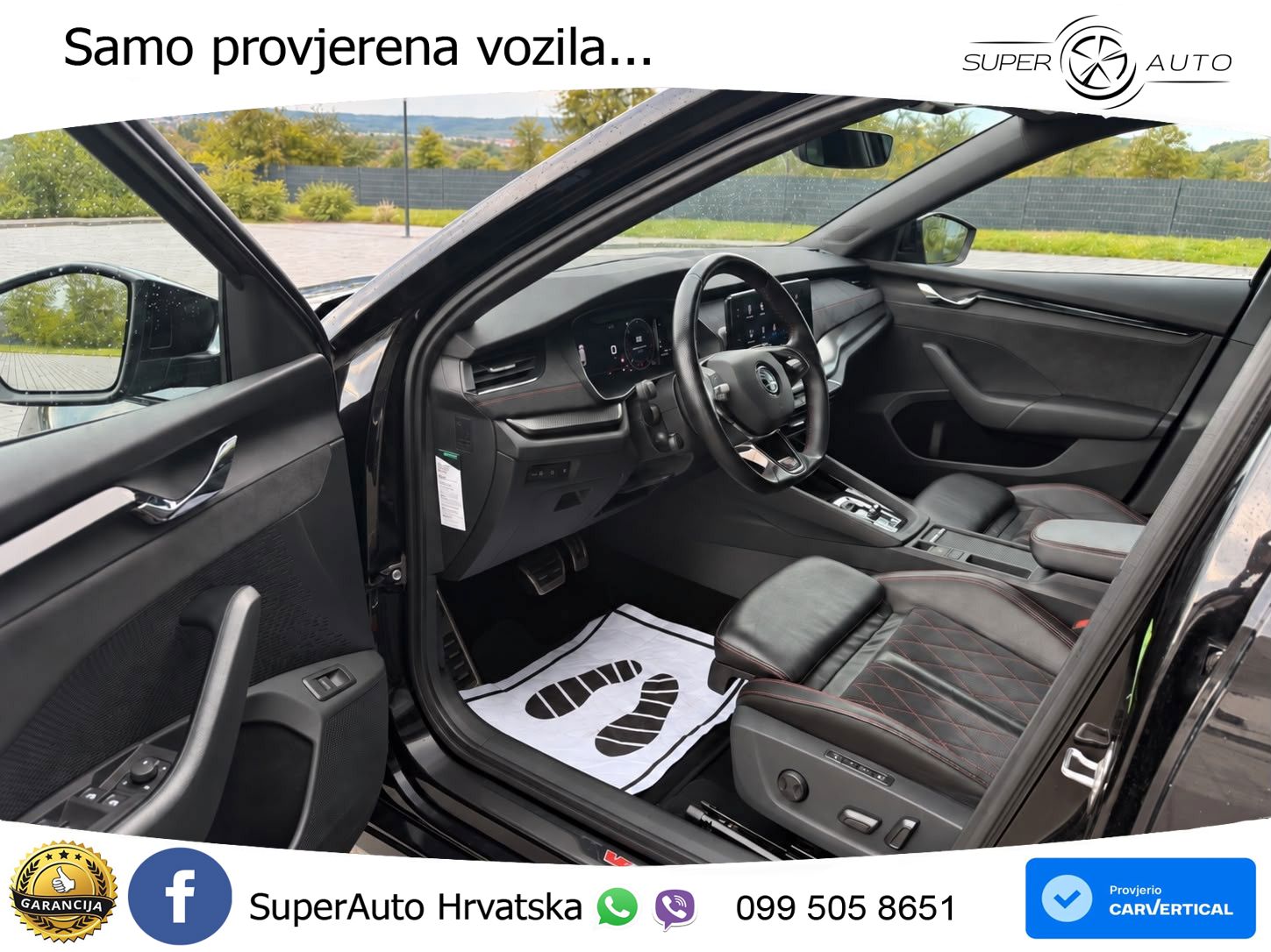 Škoda Octavia Combi RS 2.0 TDI (200 KS) DSG LED+GR SJED+ACC