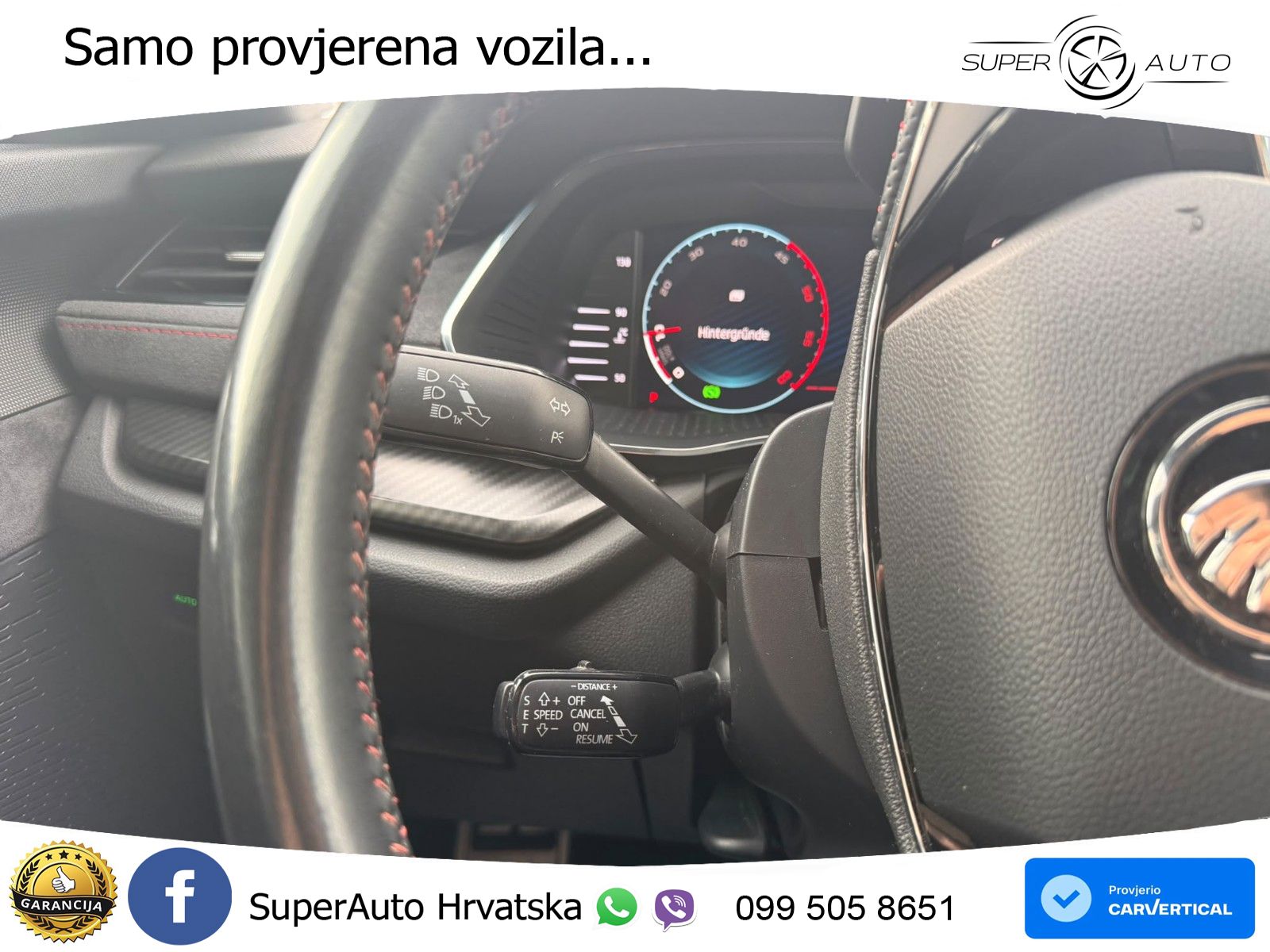 Škoda Octavia Combi RS 2.0 TDI (200 KS) DSG LED+GR SJED+ACC