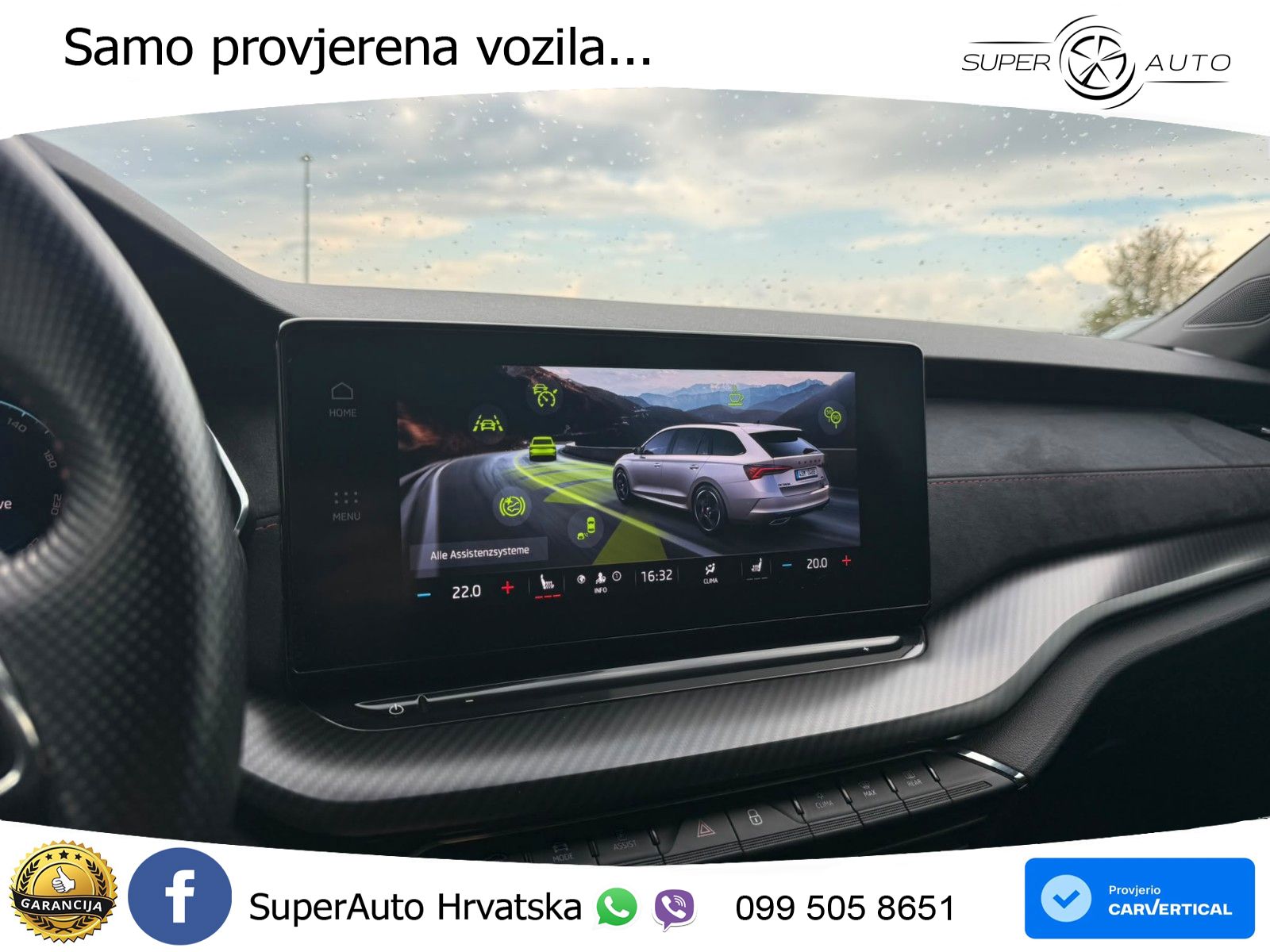 Škoda Octavia Combi RS 2.0 TDI (200 KS) DSG LED+GR SJED+ACC