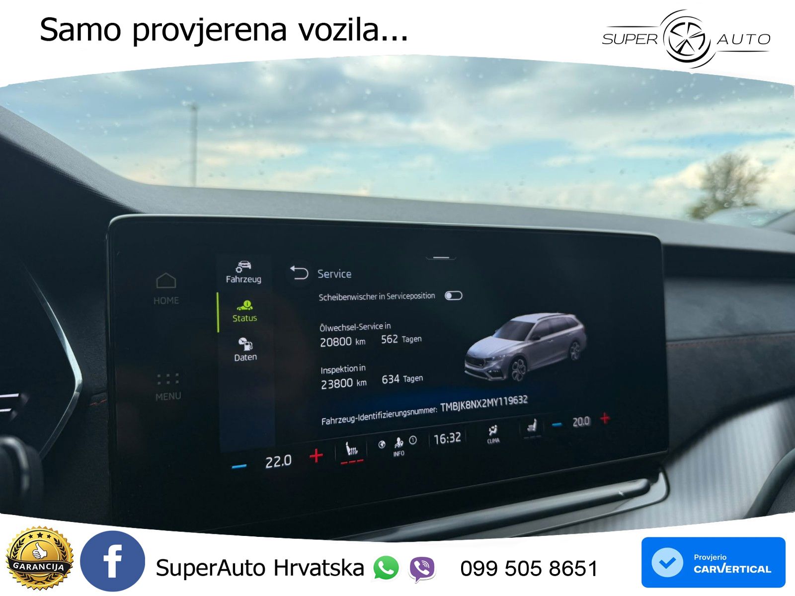 Škoda Octavia Combi RS 2.0 TDI (200 KS) DSG LED+GR SJED+ACC