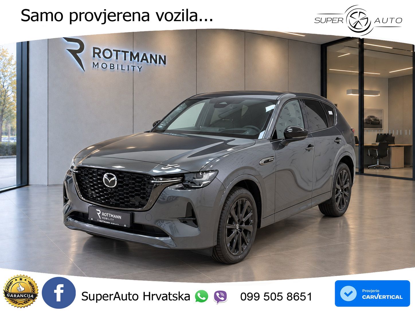 Mazda CX-60 3.3 e-Skyactiv D (254 KS) AWD Automatic LED+GR SJED+ACC
