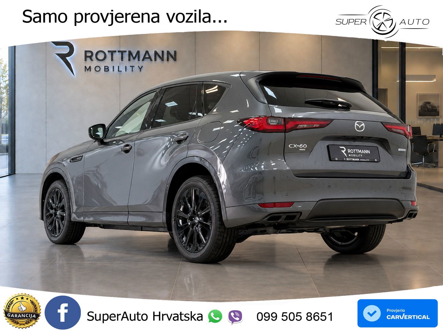 Mazda CX-60 3.3 e-Skyactiv D (254 KS) AWD Automatic LED+GR SJED+ACC
