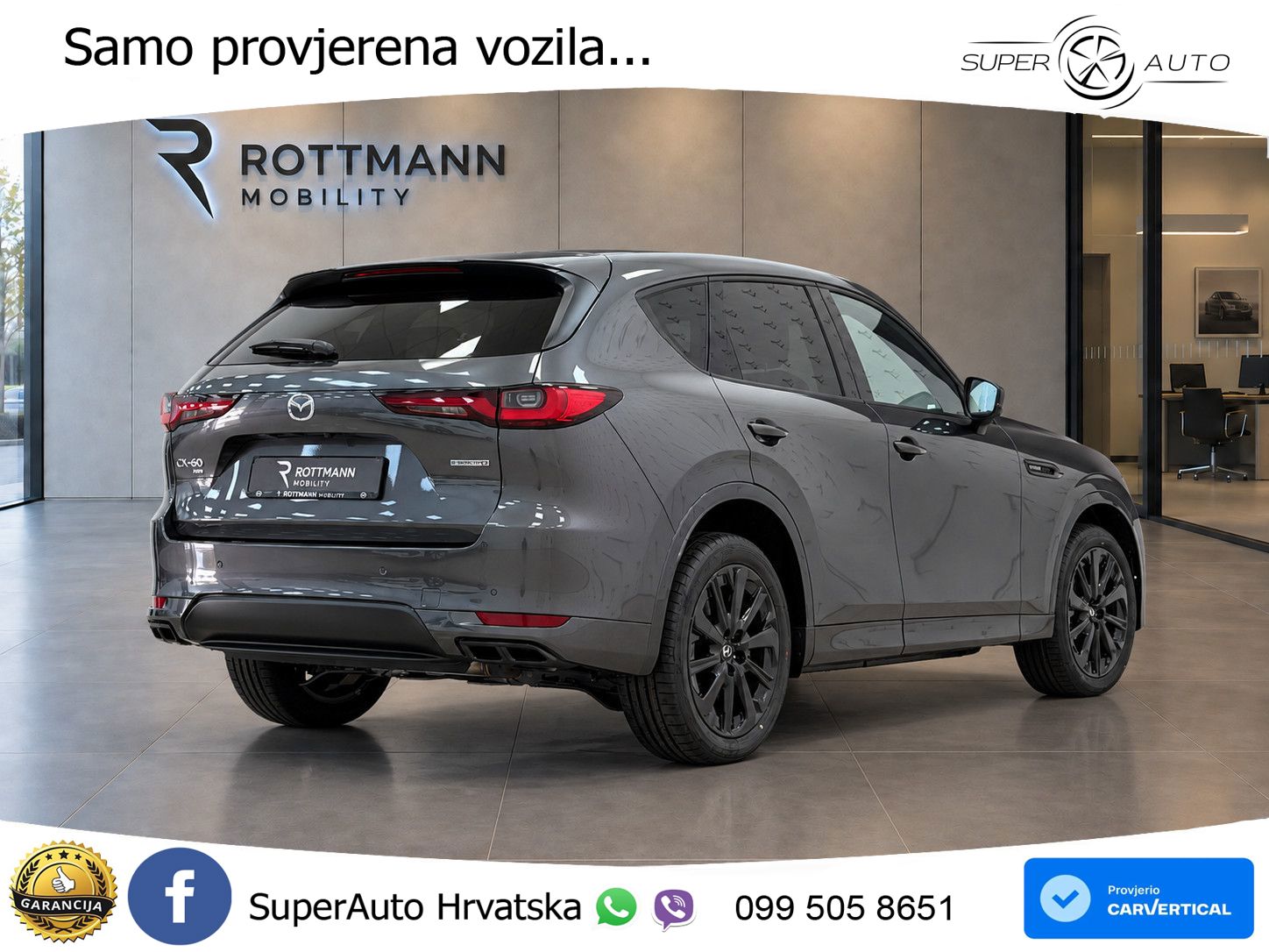 Mazda CX-60 3.3 e-Skyactiv D (254 KS) AWD Automatic LED+GR SJED+ACC