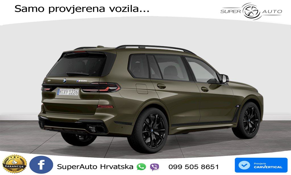 BMW X7 M60i (530 KS) xDrive Steptronic M Sport ZRAČNI+ACC+GR SJED+KAM+PANO