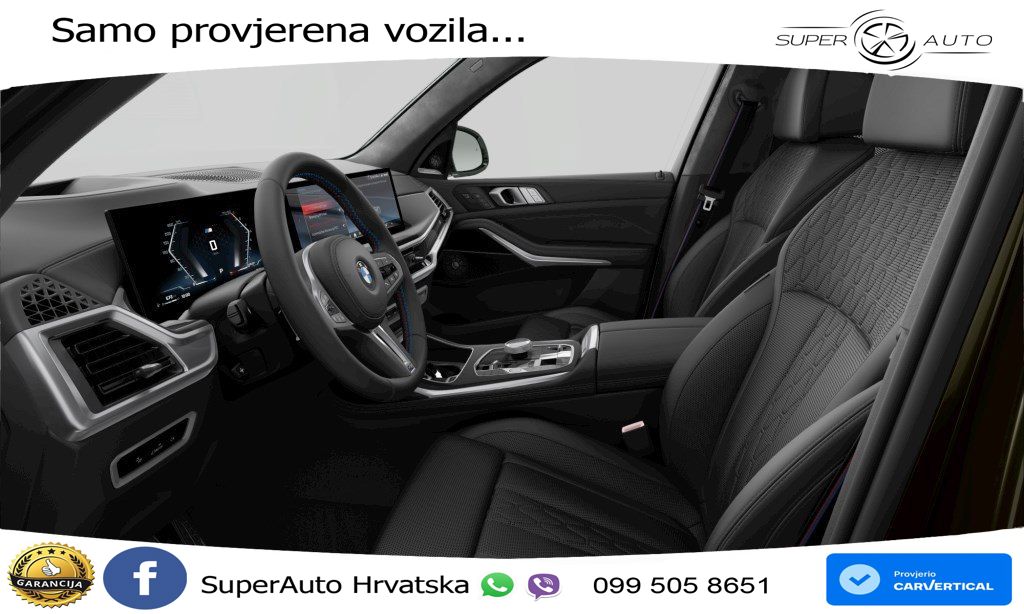 BMW X7 M60i (530 KS) xDrive Steptronic M Sport ZRAČNI+ACC+GR SJED+KAM+PANO