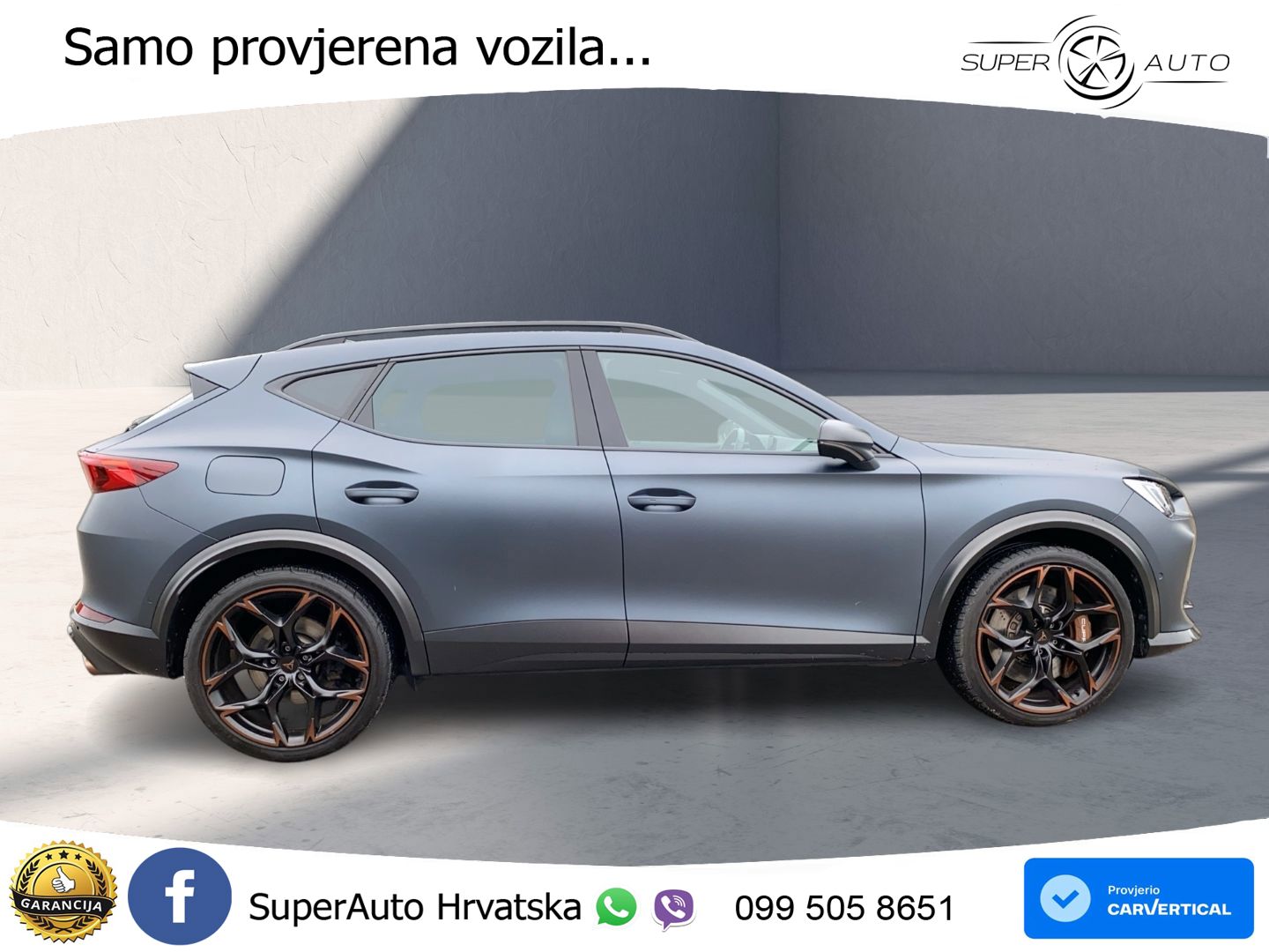 Cupra Formentor VZ5 2.5 TSI (390 KS) 4Drive DSG MATRIX+GR SJED+KAM