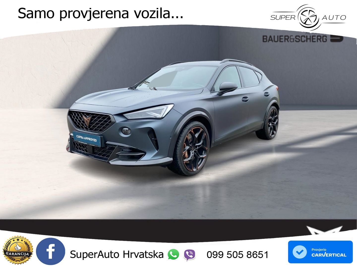 Cupra Formentor VZ5 2.5 TSI (390 KS) 4Drive DSG MATRIX+GR SJED+KAM