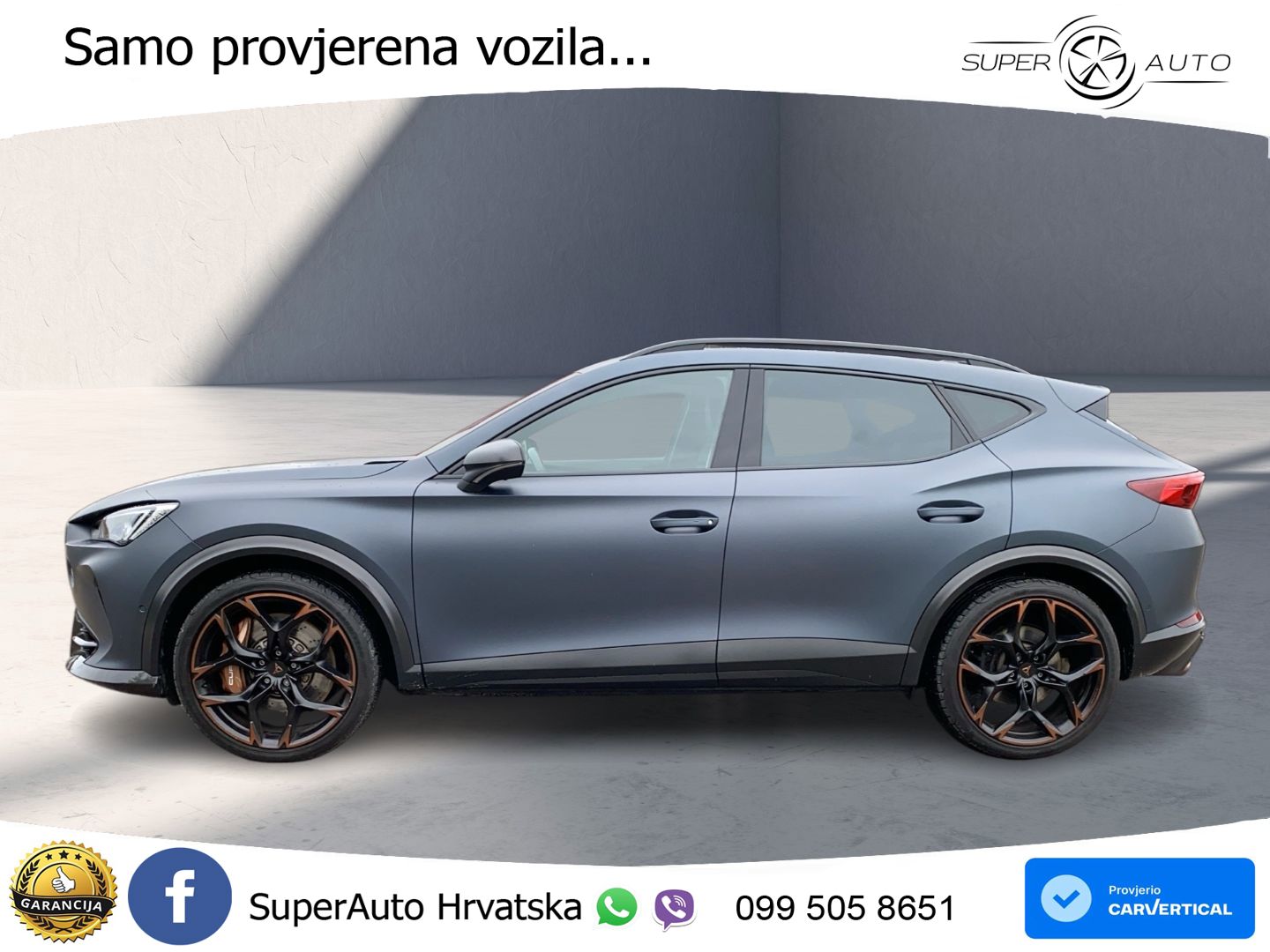 Cupra Formentor VZ5 2.5 TSI (390 KS) 4Drive DSG MATRIX+GR SJED+KAM