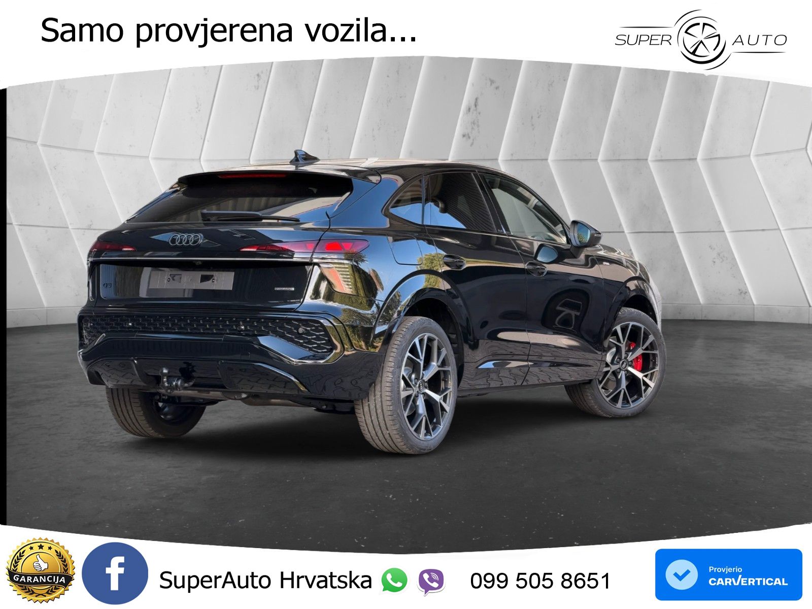 Audi Q3 Sportback 2.0 TDI (193 KS) quattro S tronic LED+GR SJED+ACC