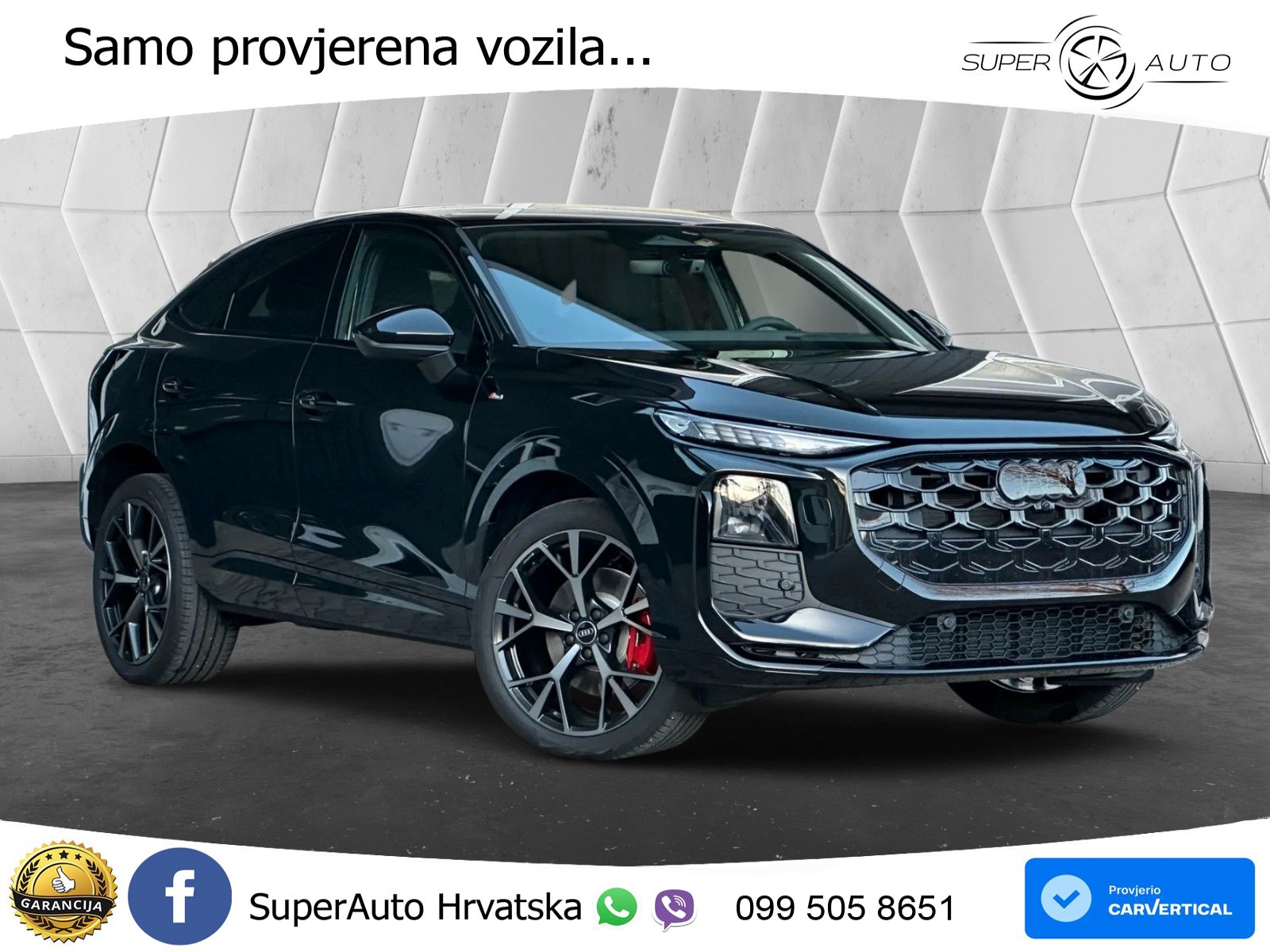 Audi Q3 Sportback 2.0 TDI (193 KS) quattro S tronic LED+GR SJED+ACC