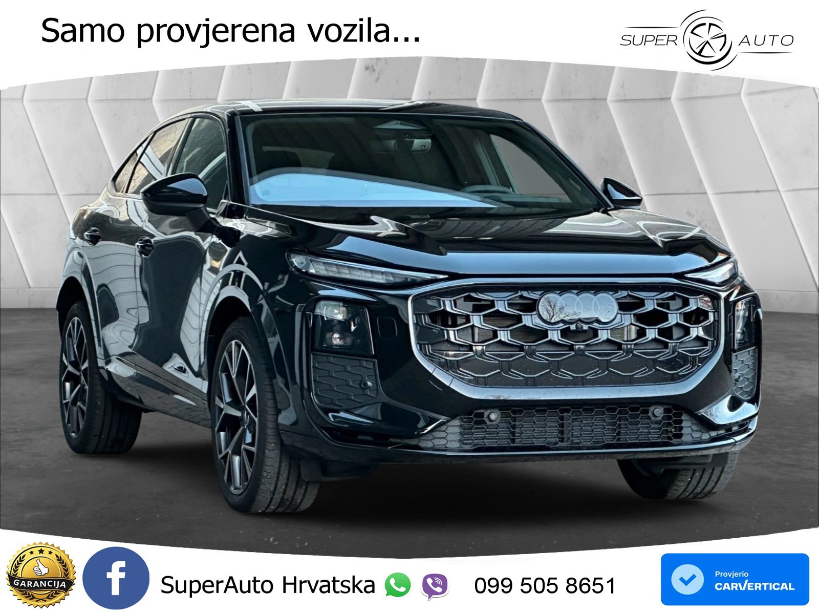 Audi Q3 Sportback 2.0 TDI (193 KS) quattro S tronic LED+GR SJED+ACC