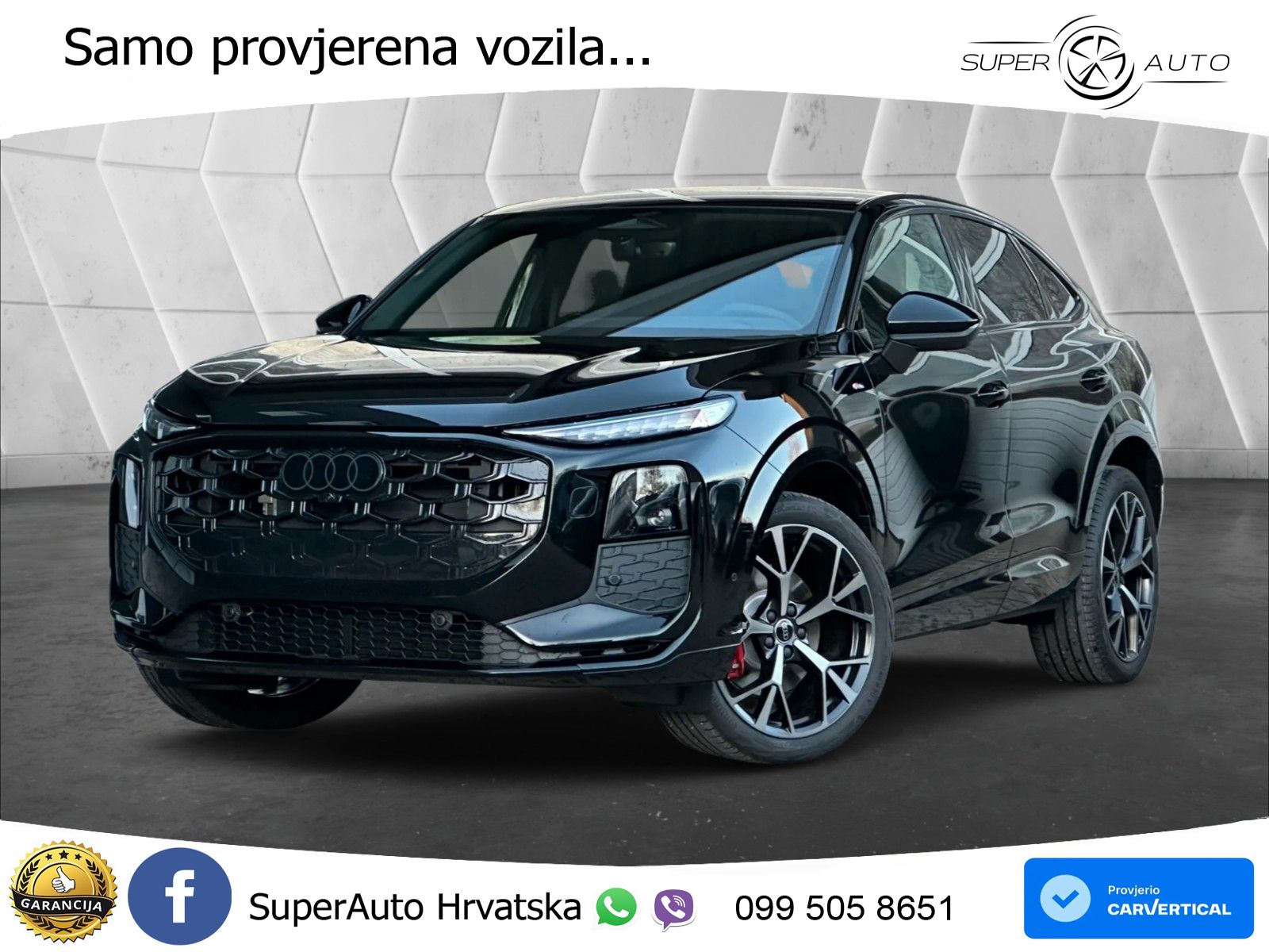 Audi Q3 Sportback 2.0 TDI (193 KS) quattro S tronic LED+GR SJED+ACC