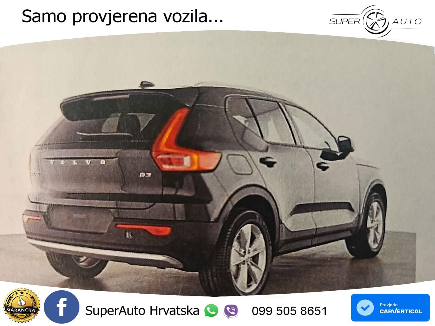 Volvo XC40 2.0 B3 163 KS Automatic LED+GR SJED+ACC