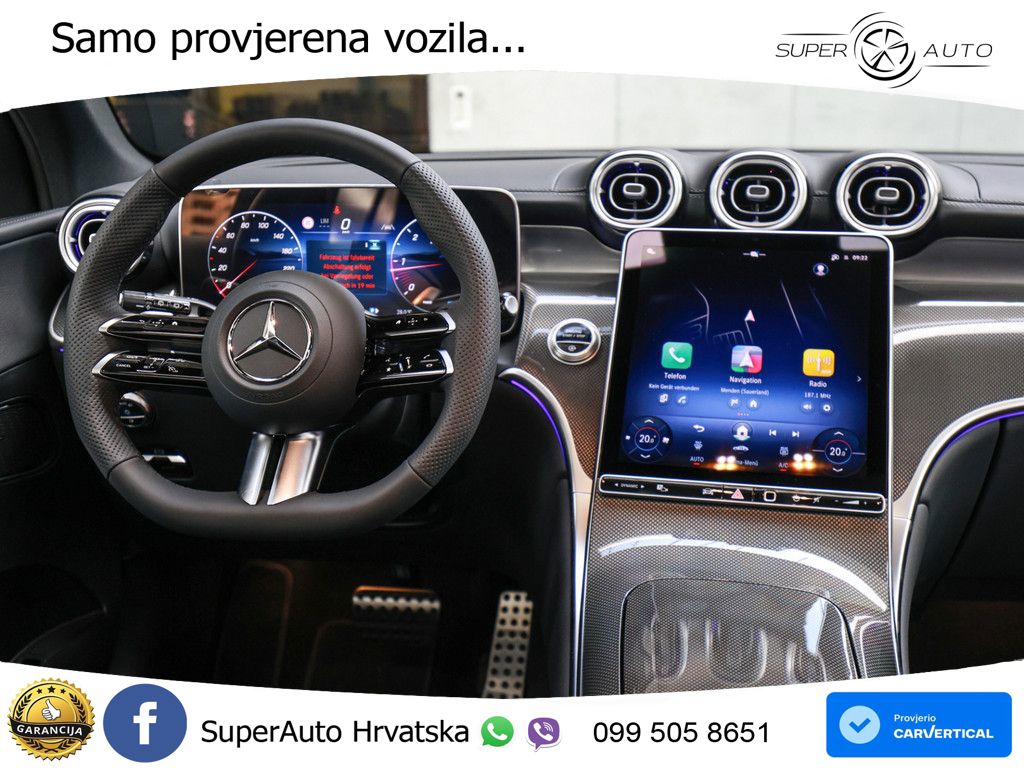 Mercedes GLC 220d (197 KS) 4MATIC 9G-TRONIC AMG LED+GR SJED+ACC