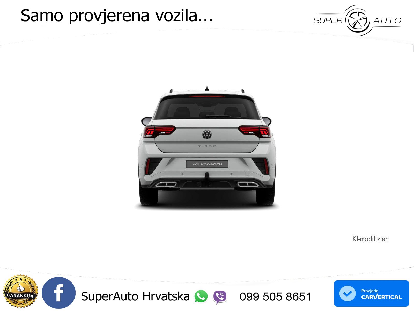 Volkswagen T-Roc 1.5 TSI (150 KS) DSG LED+GR SJED+ACC