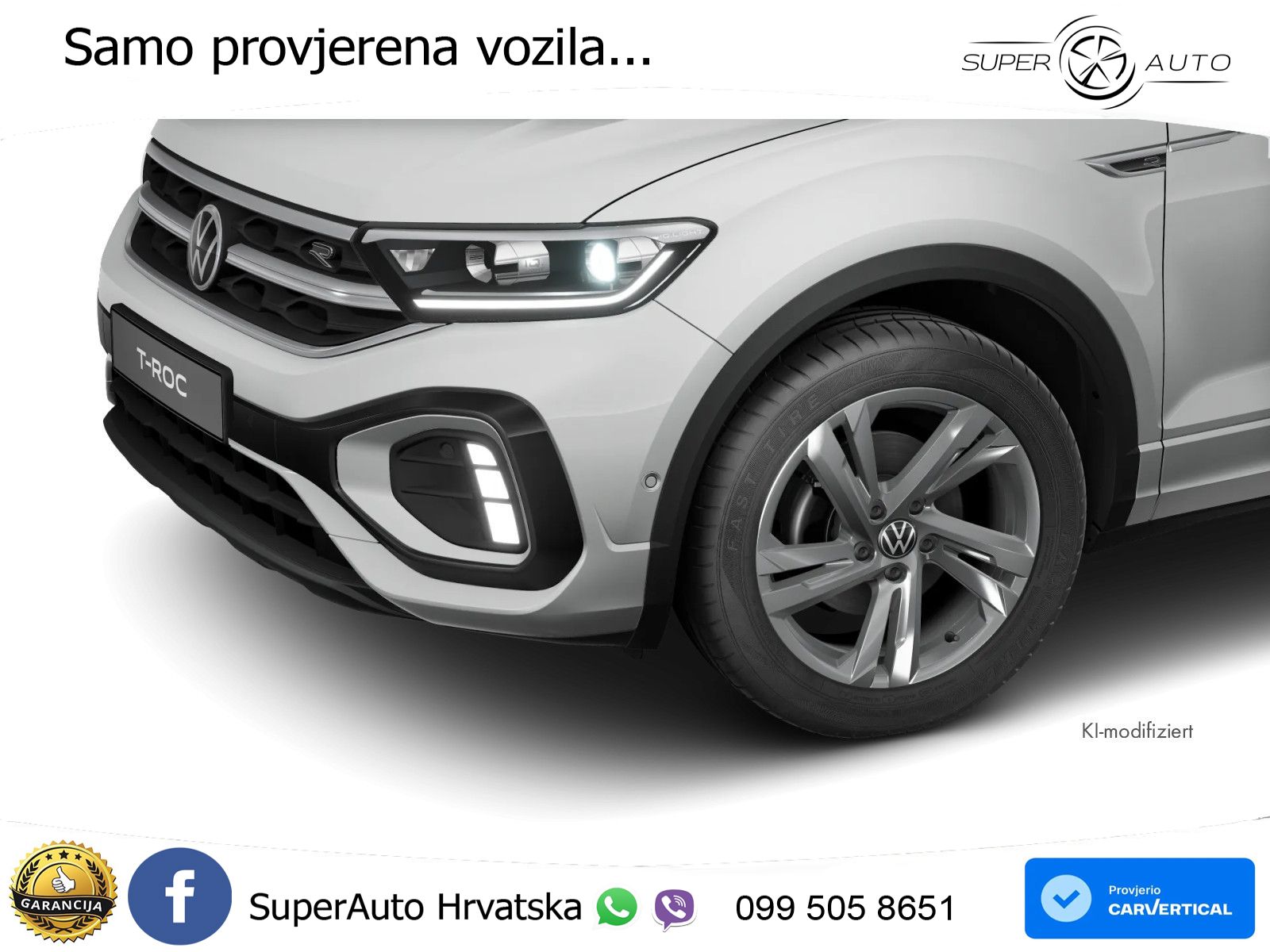 Volkswagen T-Roc 1.5 TSI (150 KS) DSG LED+GR SJED+ACC