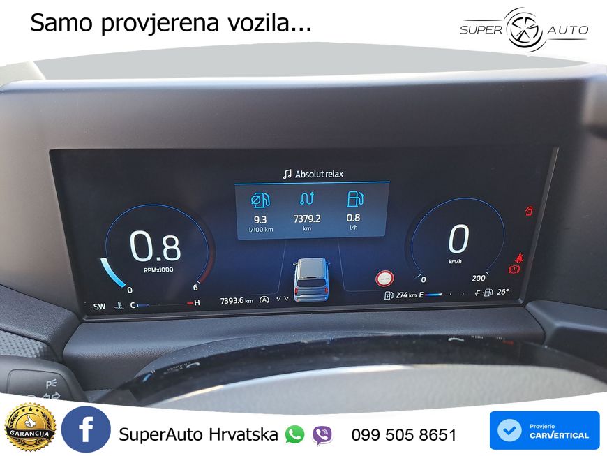 Ford Transit Custom 320 L2H1 PKW Trend 9-Sitzer*NAVI 136 KS