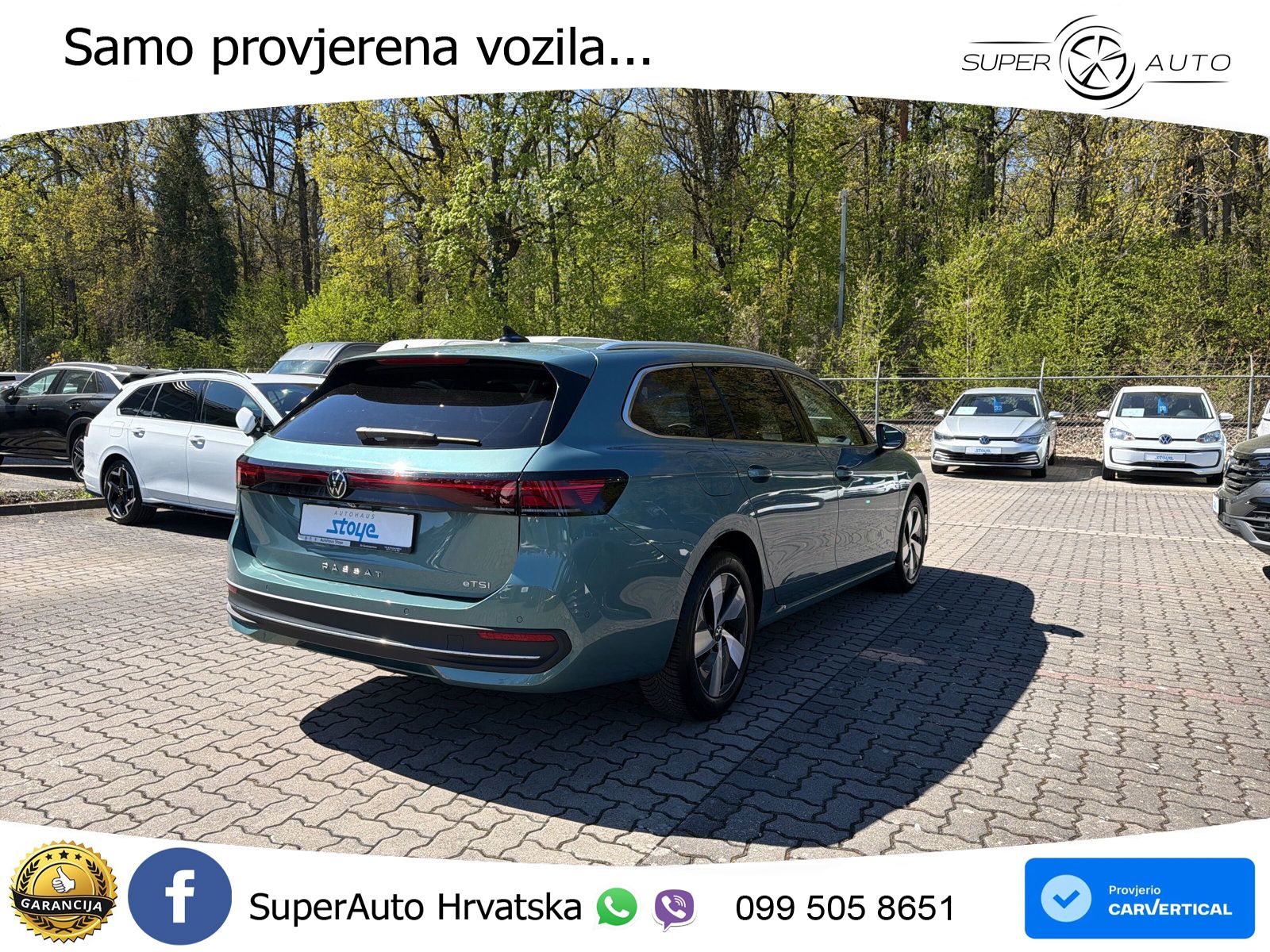 Volkswagen Passat Variant 1.5 eTSI (150 KS) DSG Business LED+GR SJED+ACC