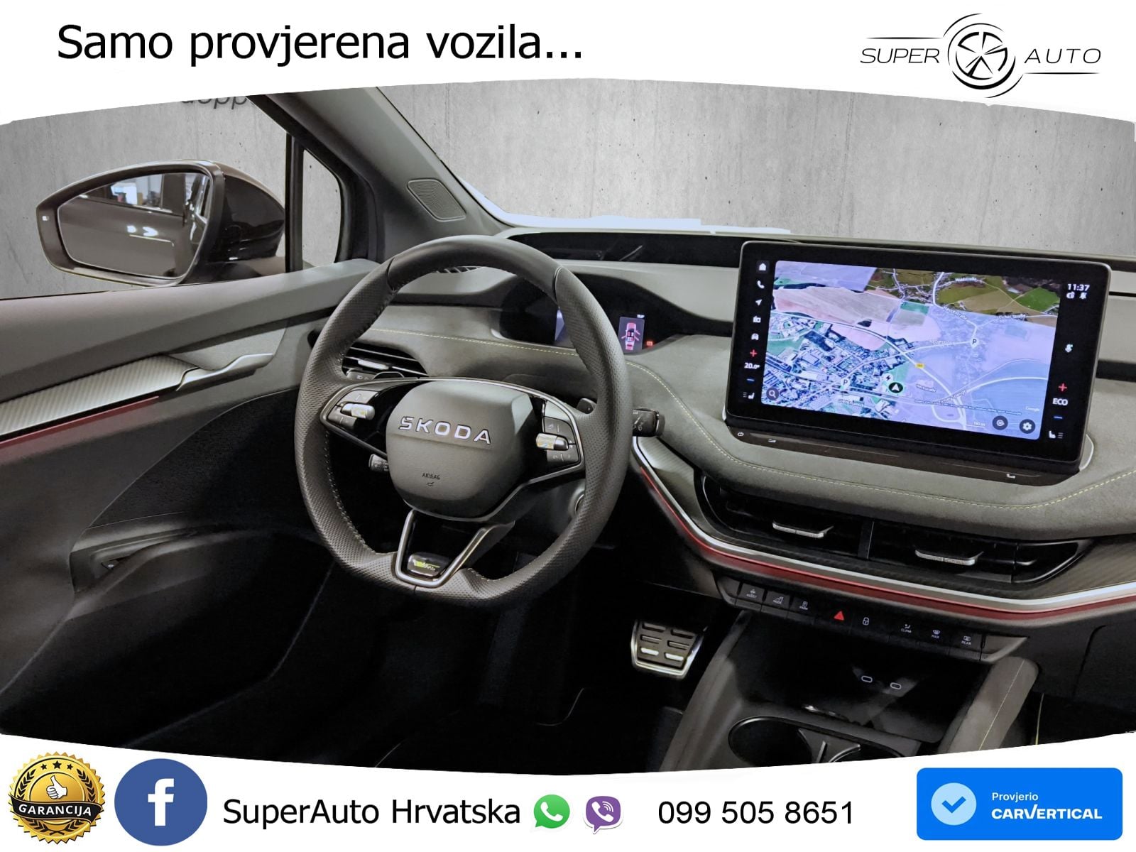 Škoda Enyaq iV RS 82 kWh (340 KS) AWD LED+GR SJED+ACC